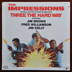 The Impressions Three The Hard Way (Original Motion Picture Soundtrack) Vinyl LP USED