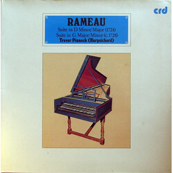 Jean-Philippe Rameau / Trevor Pinnock Suite In D Minor / Major (1724) / Suite In G Major / Minor (C. 1728) Vinyl LP USED