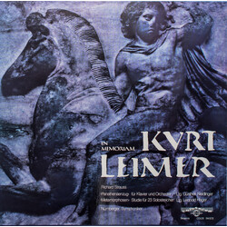 Richard Strauss / Kurt Leimer / Nürnberger Symphoniker / Günther Neidlinger / Leopold Hager In Memoriam Kurt Leimer: "Panathenäenzug" Für Klavier Und 
