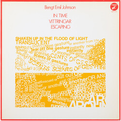 Bengt Emil Johnson In Time / Vittringar / Escaping Vinyl LP USED