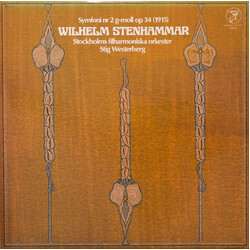 Wilhelm Stenhammar / Stockholms Filharmoniska Orkester / Stig Westerberg Symfoni Nr 2 G-moll Op 34 (1915) Vinyl LP USED