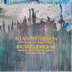 Allan Pettersson / Ingvar Lidholm Two Swedish Expressionists Vinyl LP USED