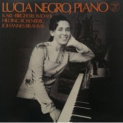 Lucia Negro Lucia Negro, Piano Vinyl LP USED