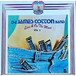 The James Cotton Band Live And On The Move (Vol.2) Vinyl LP USED