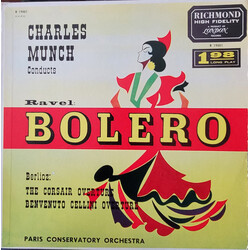 Charles Munch Ravel: Bolero Vinyl LP USED
