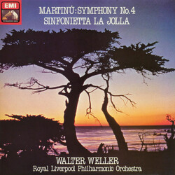 Bohuslav Martinů / Walter Weller / Royal Liverpool Philharmonic Orchestra Symphony No. 4 / Sinfonietta La Jolla Vinyl LP USED