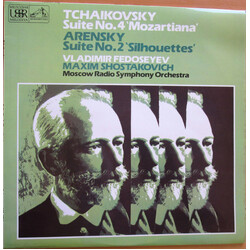 Pyotr Ilyich Tchaikovsky / Anton Stepanovich Arensky Suite No.4 'Mozartiana' Vinyl LP USED