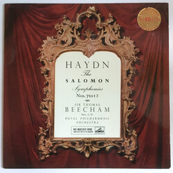 Joseph Haydn / Sir Thomas Beecham / The Royal Philharmonic Orchestra The Salomon Symphonies Nos. 7&8 Vinyl LP USED