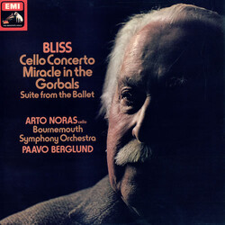 Arthur Bliss / Arto Noras / Bournemouth Symphony Orchestra / Paavo Berglund Cello Concerto / Miracle In The Gorbals (Suite From The Ballet) Vinyl LP U