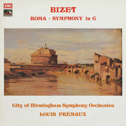 Georges Bizet / City Of Birmingham Symphony Orchestra / Louis Frémaux Roma * Symphony in C Vinyl LP USED