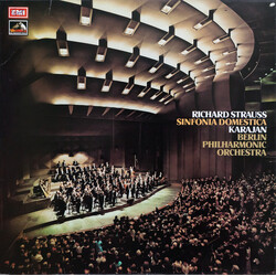 Richard Strauss / Herbert Von Karajan / Berliner Philharmoniker Sinfonia Domestica Vinyl LP USED