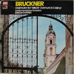 Anton Bruckner / Elyakum Shapirra Symphony In F Minor - Overture In G Minor Vinyl LP USED