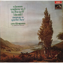 Robert Schumann / Otto Klemperer Symphony No. 3 in E flat, Op. 97 ("Rhenish") / Overture To Goethe's "Faust" Vinyl LP USED