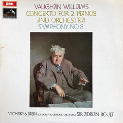 Ralph Vaughan Williams / Vronsky And Babin / The London Philharmonic Orchestra / Sir Adrian Boult Concerto For Two Pianos And Orchestra, Symphony No. 