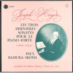Joseph Haydn / Paul Badura-Skoda Les Trois Dernières Sonates Pour Le Piano-Forte Vinyl LP USED