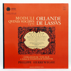 Roland de Lassus / Collegium Vocale / Knabenchor Hannover / Philippe Herreweghe Moduli Quinis Vocibus 1571 Vinyl LP USED