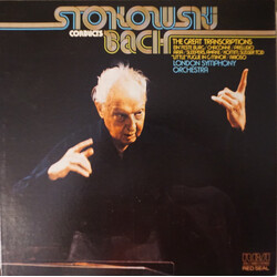 Johann Sebastian Bach / Leopold Stokowski / The London Symphony Orchestra Stokowski Conducts Bach: The Great Transcriptions Vinyl LP USED