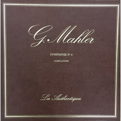 Gustav Mahler / James Levine (2) Symphonie N°4 Vinyl LP USED