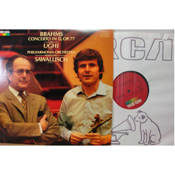 Johannes Brahms / Uto Ughi / Philharmonia Orchestra / Wolfgang Sawallisch Brahms – Concerto In D, Op. 77 Vinyl LP USED