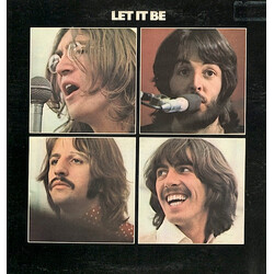 The Beatles Let It Be Vinyl LP USED