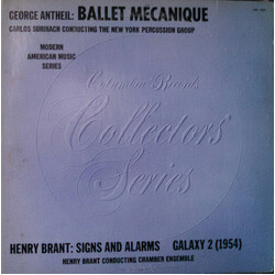 George Antheil / Henry Brant Ballet Mecanique / Signs And Alarms / Galaxy 2 Vinyl LP USED