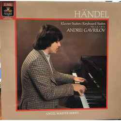Georg Friedrich Händel / Andrei Gavrilov Klavier-Suiten / Keyboard Suites Nos. 1, 6, 7, 10, 11 Vinyl LP USED
