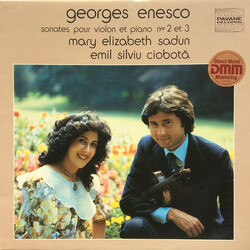 George Enescu / Mary Elizabeth Sadun / Emil Silviu Ciobotă Sonates Pour Violon Et Piano Nos 2 Et 3 Vinyl LP USED