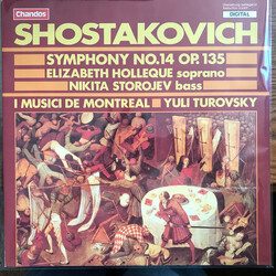 I Musici De Montréal / Yuli Turovsky / Elizabeth Holleque / Nikita Storojev / Dmitri Shostakovich Shostakovich: Symphony No. 14 Vinyl LP USED