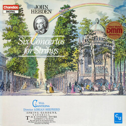 John Hebden Six Concerti For Strings, Op. 2 Vinyl LP USED