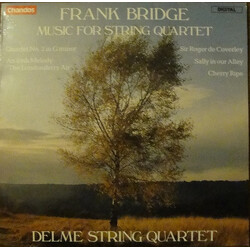 Frank Bridge / The Delmé String Quartet Music For String Quartet Vinyl LP USED