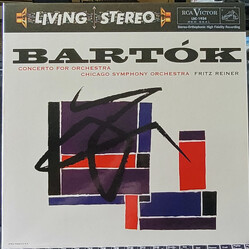 Béla Bartók / The Chicago Symphony Orchestra / Fritz Reiner Concerto For Orchestra Vinyl LP USED
