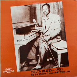 Big Joe Williams / Willie Love (2) / Luther Huff Delta Blues -1951 Vinyl LP USED