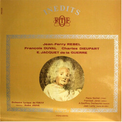 Jean-Féry Rebel / François Duval / Charles Dieupart / Élisabeth Jacquet De La Guerre / Orchestre Lyrique De L'ORTF / André Jouve Les Eléments / Sonate