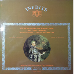 Nicolas Siret / Claude Balbastre / William Christie Clavecinistes Français Du XVIIIème Siècle Vinyl LP USED