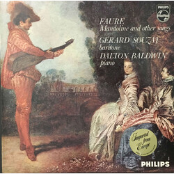 Gabriel Fauré / Gérard Souzay / Dalton Baldwin Mandoline And Other Songs Vinyl LP USED