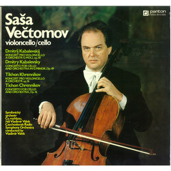 Saša Večtomov / Dmitry Kabalevsky / Тихон Хренников Cello Concertos Vinyl LP USED