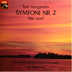 Ture Rangström Symfoni Nr 2, ”Mitt Land” Vinyl LP USED
