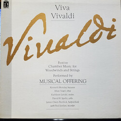Antonio Vivaldi / Musical Offering Baroque Ensemble Festive Chamber Music for Woodwinds and Strings Vinyl LP USED