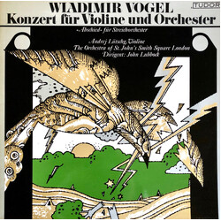 Wladimir Vogel Konzert Für Violine Und Orchester Vinyl LP USED