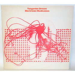Tangerine Dream Electronic Meditation Vinyl LP USED