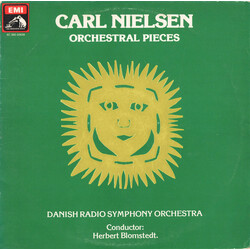 Carl Nielsen / Danmarks Radios Symfoniorkester / Herbert Blomstedt Orchestral Pieces Vinyl LP USED