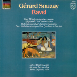 Maurice Ravel / Gérard Souzay / Dalton Baldwin / Maxence Larrieu / Pierre Degenne Gerard Souzay Ravel Songs Vinyl LP USED