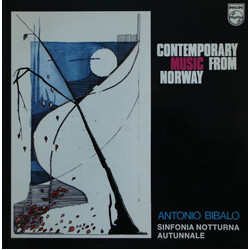 Antonio Bibalo Sinfonia Notturna / Autunnale Vinyl LP USED