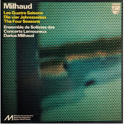 Darius Milhaud / Orchestre Des Concerts Lamoureux Les Quatre Saisons Vinyl LP USED