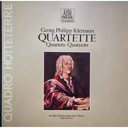Georg Philipp Telemann / Quadro Hotteterre / Alice Harnoncourt / Anita Mitterer / Han de Vries Quartette • Quartets • Quatuors Vinyl LP USED