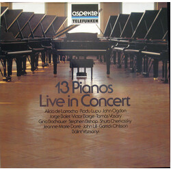 Various 13 Pianos Live In Concert Vinyl LP USED