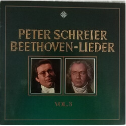 Ludwig Van Beethoven / Peter Schreier Beethoven-Lieder Vol.3 Vinyl LP USED