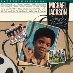 Michael Jackson Looking Back To Yesterday Vinyl LP USED