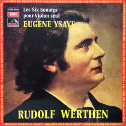 Eugène Ysaÿe / Rudolf Werthen Les Six Sonates Pour Violon Seul Vinyl LP USED