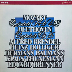 Wolfgang Amadeus Mozart / Ludwig van Beethoven / Alfred Brendel / Heinz Holliger / Hermann Baumann / Klaus Thunemann / Eduard Brunner Quintett Kv 452 